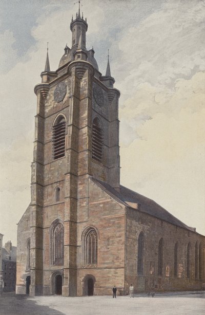 Avesnes-sur-Helpe, Kirke, Sammen S O af French Photographer