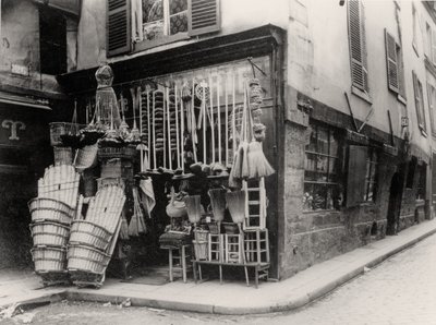 Kurvebutik, Paris (s/h-billede) af French Photographer