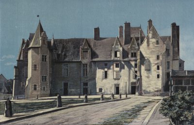 Bauge, Chateau (Rådhus og Gendarmerie), Sammen på pladsen af French Photographer
