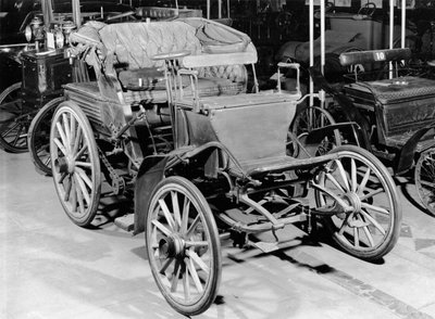 Benz bil, 1898 af French Photographer