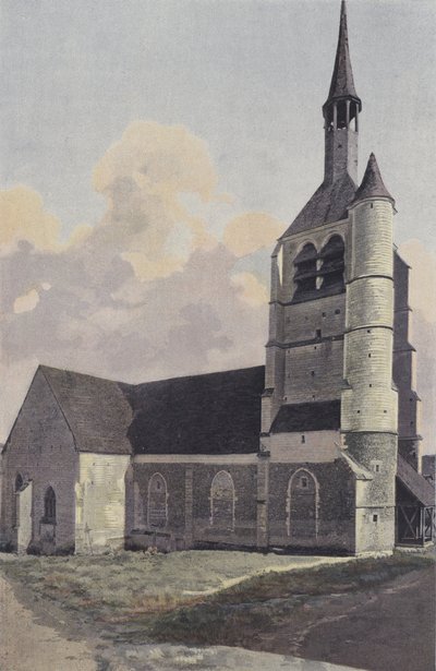 Berulles, Kirke, Ensemble N O af French Photographer