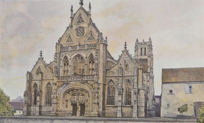 Landsby, Brou Kirke, Ensemble O af French Photographer