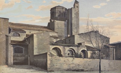 Cavaillon, kirken Saint-Veran-Cote S af French Photographer