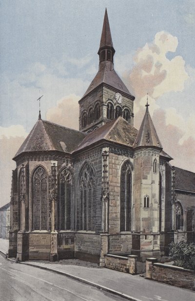 Ceffonds, Kirke, Apse, Cote N af French Photographer