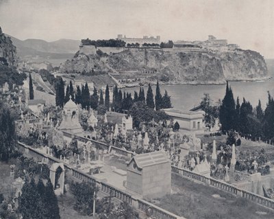 Kirkegård i Monaco (s/h foto) af French Photographer