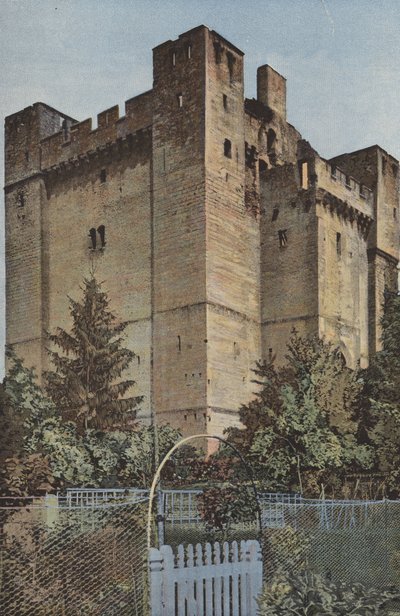 Chambois, Le Chateau, le Donjon, Cote S O af French Photographer