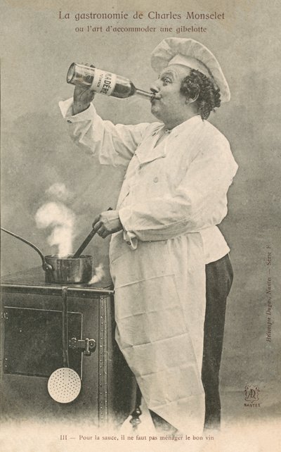 Charles Monselet, fransk forfatter og journalist (s/h-foto) af French Photographer