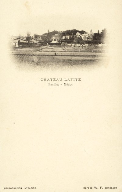 Chateau Lafite, Pauillac, Medoc af French Photographer