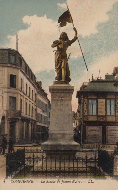 Compiegne, Statuen af ​​Jeanne d
