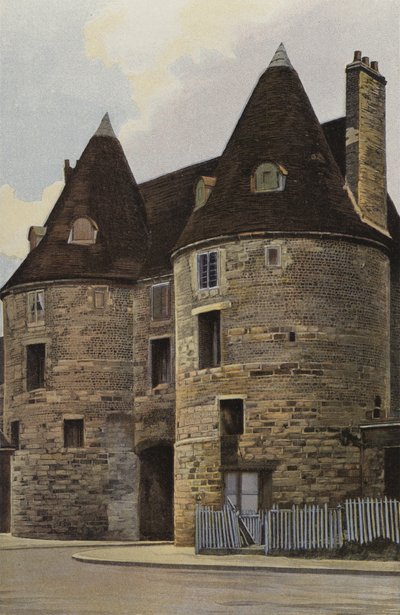 Dieppe, Porte du Port-dOuest (havkyst) af French Photographer