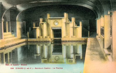 Dinard, Balneum Casino, Poolen af French Photographer