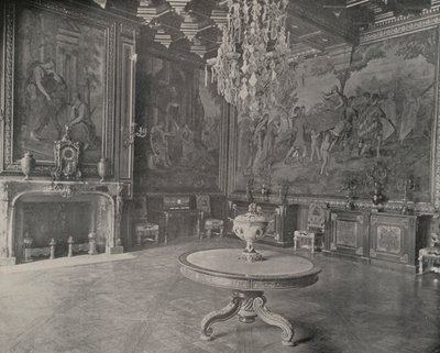 Tegnestue, Palace of Fontainebleau (s/h foto) af French Photographer