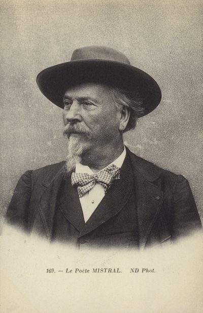 Frederic Mistral (1830-1914), fransk digter og leksikograf af det occitanske sprog af French Photographer