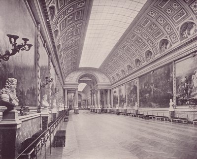Gallery of Battles, Palace of Versailles (s/h foto) af French Photographer