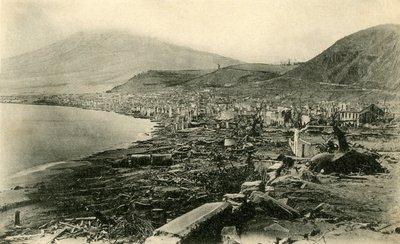 General view of Saint Pierredani af French Photographer