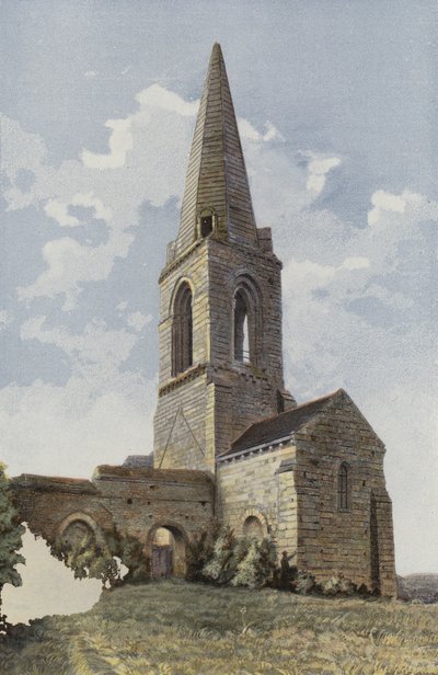 Gennes, St-Eusebe Kirke af French Photographer