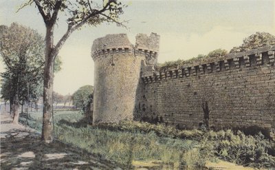 Guerande, Voldene og Gaudinais-tårnet af French Photographer