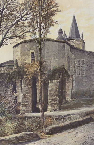 Hagetmau, Kirke, Cote de labside af French Photographer