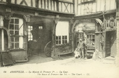 House of King Francis I, Abbeville (s/h foto) af French Photographer