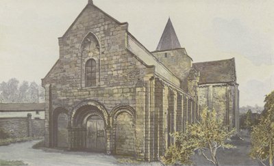 Jazeneuil, Kirke, Ensemble S O af French Photographer