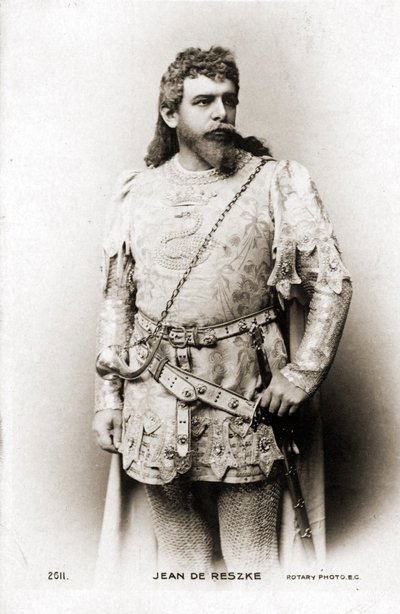 Jean de Reszke som Romeo i Charles François Gounods opera Romeo et Juliette af French Photographer