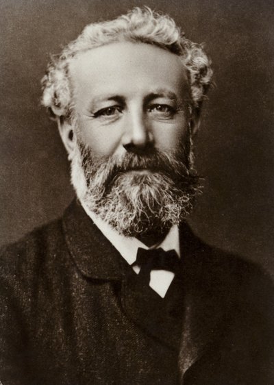 Jules Verne (1828-1905), fransk forfatter af French Photographer
