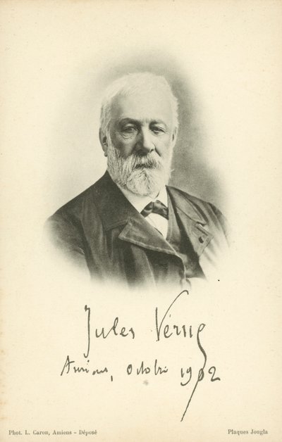 Jules Verne af French Photographer