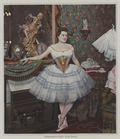 Julia Subra, italiensk balletdanserinde (farvefoto) af French Photographer
