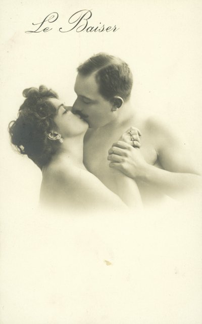 Kyssepar af French Photographer