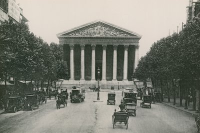 LEglise de la Madeleine, Magdalen Kirke (fotogravure) af French Photographer
