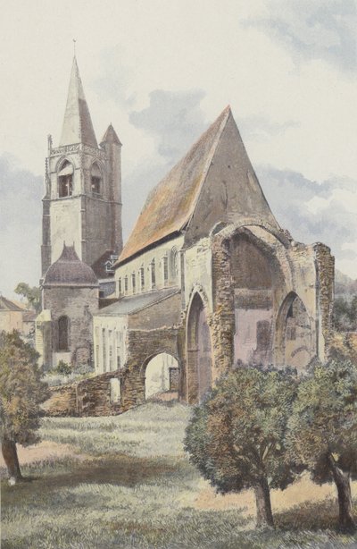 La-Benissons-Dieu, Church, Together S E af French Photographer