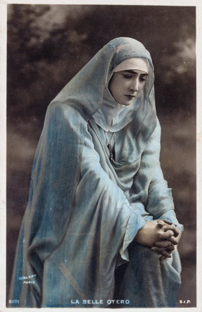 La Belle Otero (1868-1965) var en spansk skuespillerinde, danser og kurtisane. af French Photographer