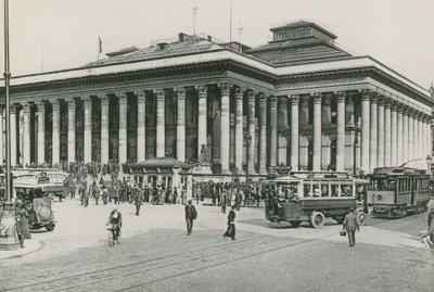 La Bourse, The Change (fotogravering) af French Photographer