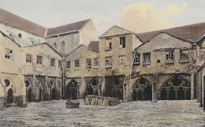 La Celle, Noirlac Abbey, Cloister af French Photographer