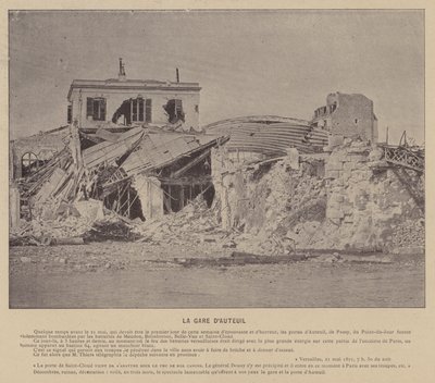 Paris Commune, Gare D