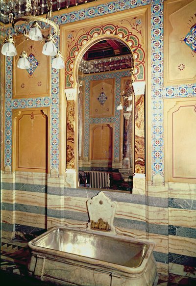 La Paivas Badeværelse på Hotel de Paiva af French Photographer