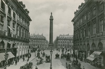 La Place Vendome, Place Vendome (fotogravure) af French Photographer