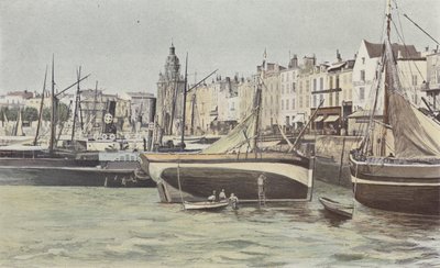 La Rochelle, fiskerihavn og Clock Gate af French Photographer