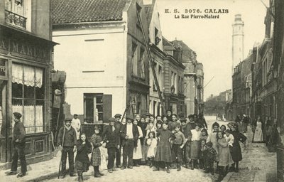 Rue Pierre-Mulard, Calais (s/h foto) af French Photographer