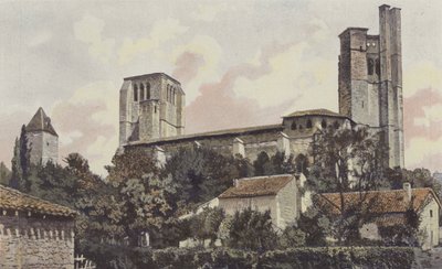 Larroumieu, Kirke (Old Collegiate Church) af French Photographer