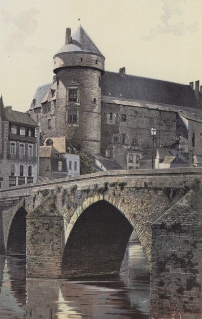 Laval, Gamle Chateau af French Photographer