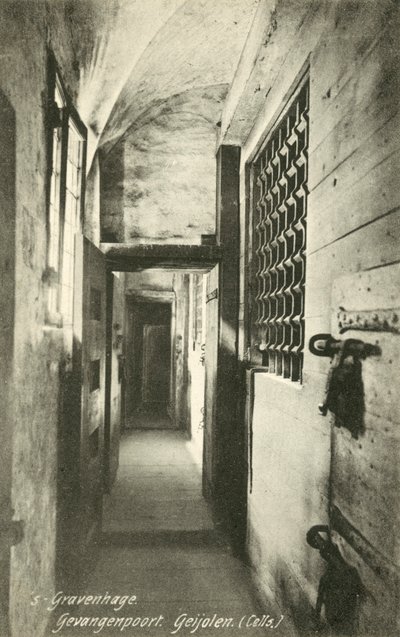 Le Hague, Fængselsporten, celler af French Photographer
