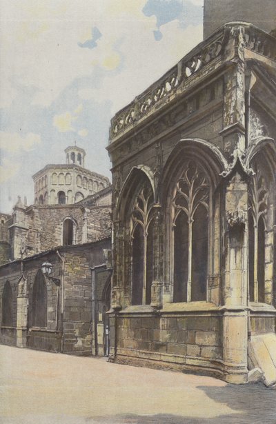Lyon, St-Paul Church, N Side af French Photographer