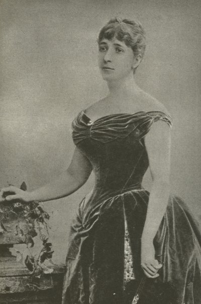 Madame Marguerite De Bonnemain, General Boulangers elskerinde (s/h foto) af French Photographer