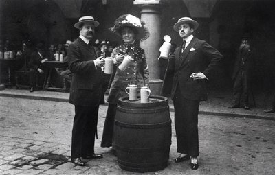 Madeleine Lemaire (1845-1928) og Reynaldo Hahn (1875-1947) af French Photographer