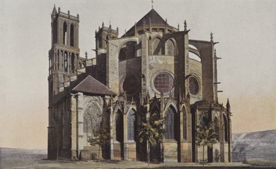 Mantes, Vor Frue Kirke af French Photographer