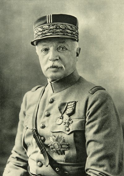 Marechal Emile Fayolle (1852-1928), 20. århundrede (foto) af French Photographer