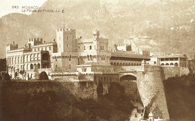 Monaco, Prinsens Palads af French Photographer