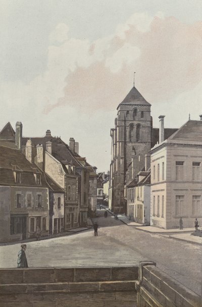 Montelimar, Hellig Kors Kirke af French Photographer