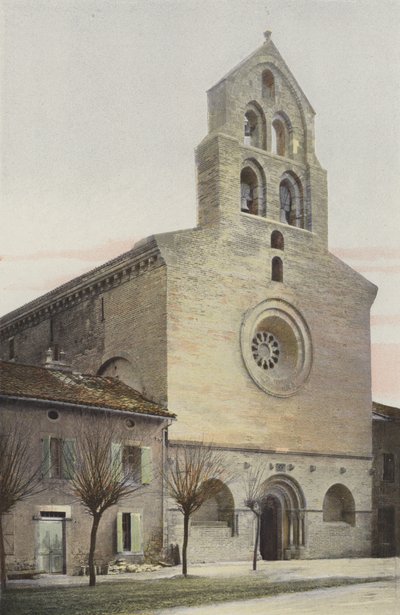 Montsaunes, Kirke, Facade O af French Photographer